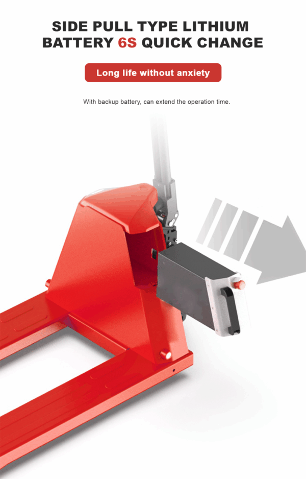 Transpalette électrique NB15L01LD -1500kg (sans livraison) – Image 5